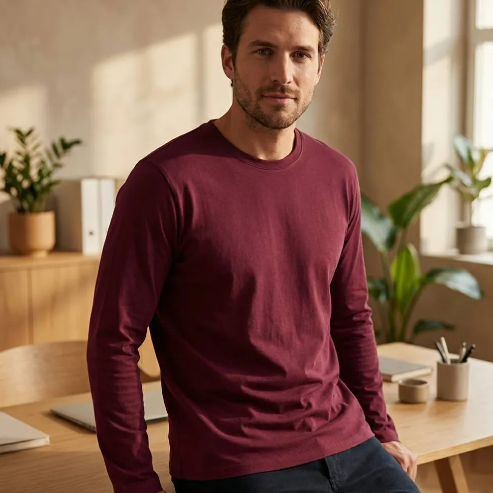 NEUTRAL O61050 - T-shir manches longues homme
