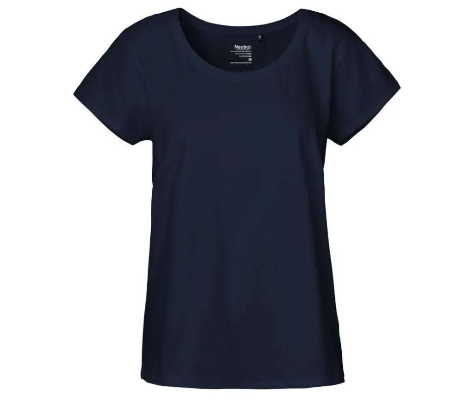 NEUTRAL O81003 - T-shirt Femme Ample Rayé Nautique Chic