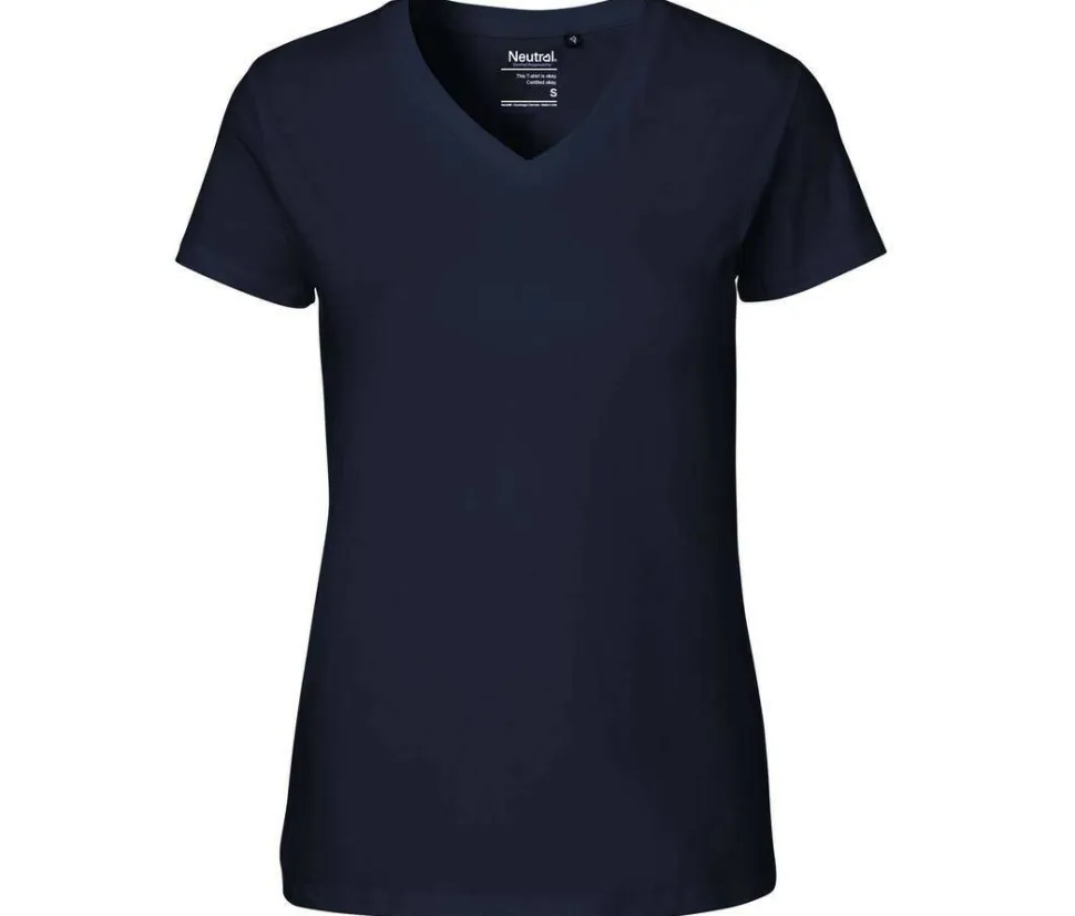 NEUTRAL O81005 - T-shirt Femme Col V Confort et Style