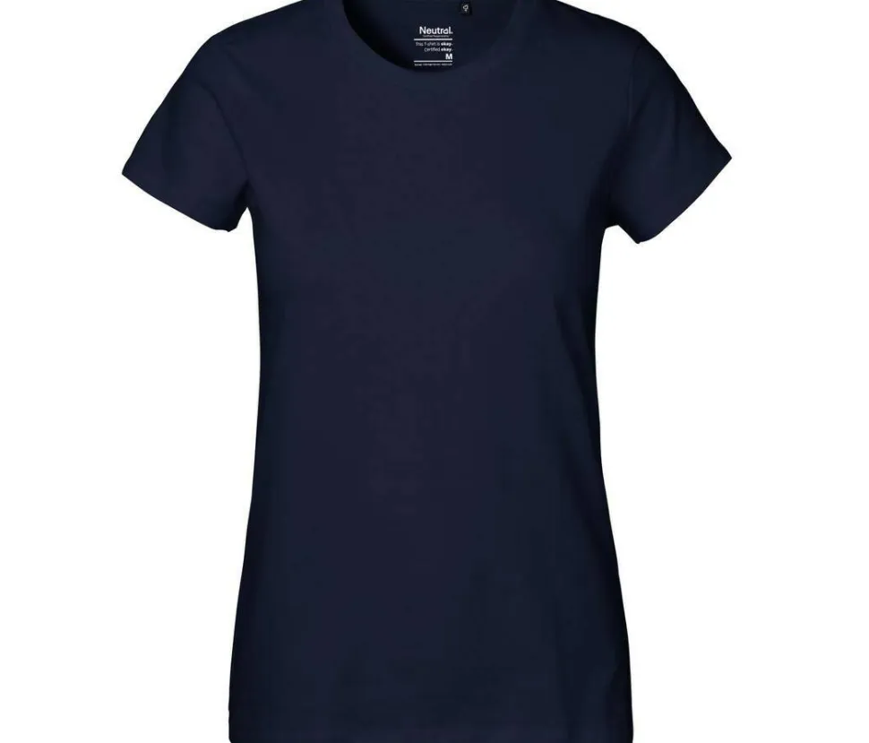 NEUTRAL O80001 - T-shirt Femme Été Élégant en Coton Bio