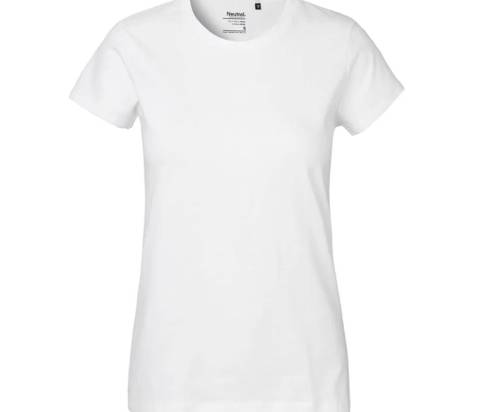 NEUTRAL O80001 - T-shirt Femme Été Élégant en Coton Bio