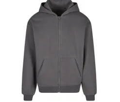 NEW MORNING STUDIOS NM013 - Sweat à capuche zippé ample
