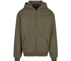 NEW MORNING STUDIOS NM013 - Sweat à capuche zippé ample
