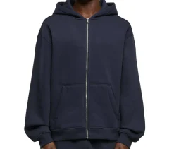 NEW MORNING STUDIOS NM013 - Sweat à capuche zippé ample