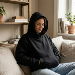 NEW MORNING STUDIOS NM011 - Sweat à capuche oversize