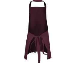 NEWGEN TB204 - Tablier Court en Coton avec Poches et Boucle Métallique
