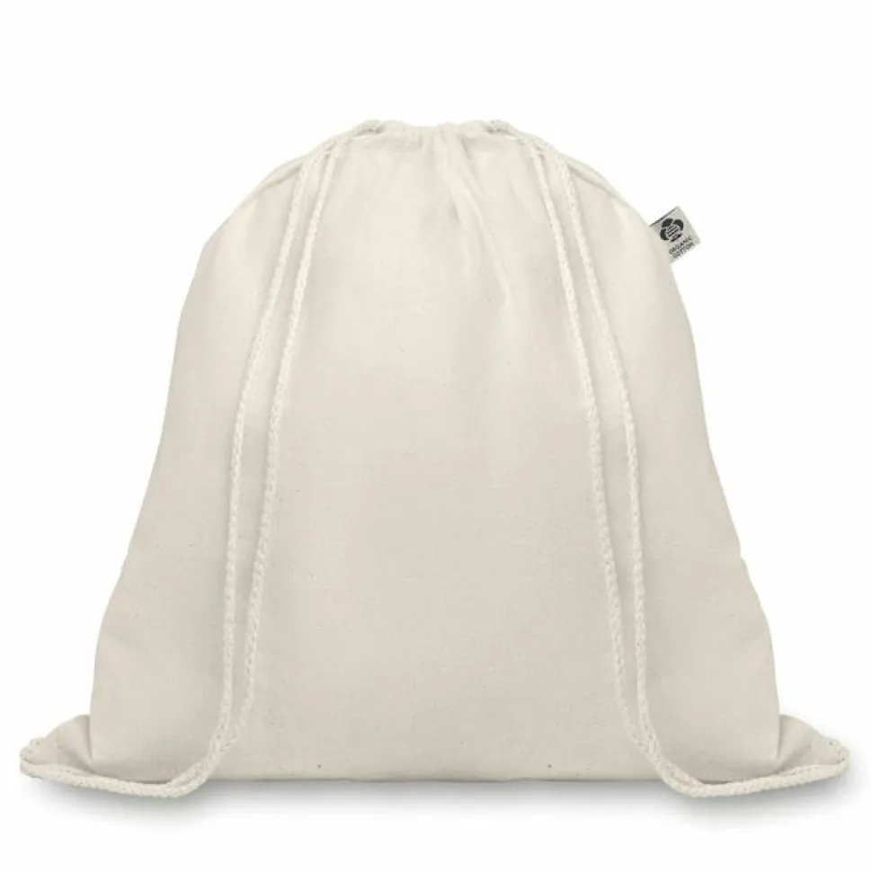 ORGANIC HUNDRED Sac à cordelette en coton bio - GiftRetail MO8974