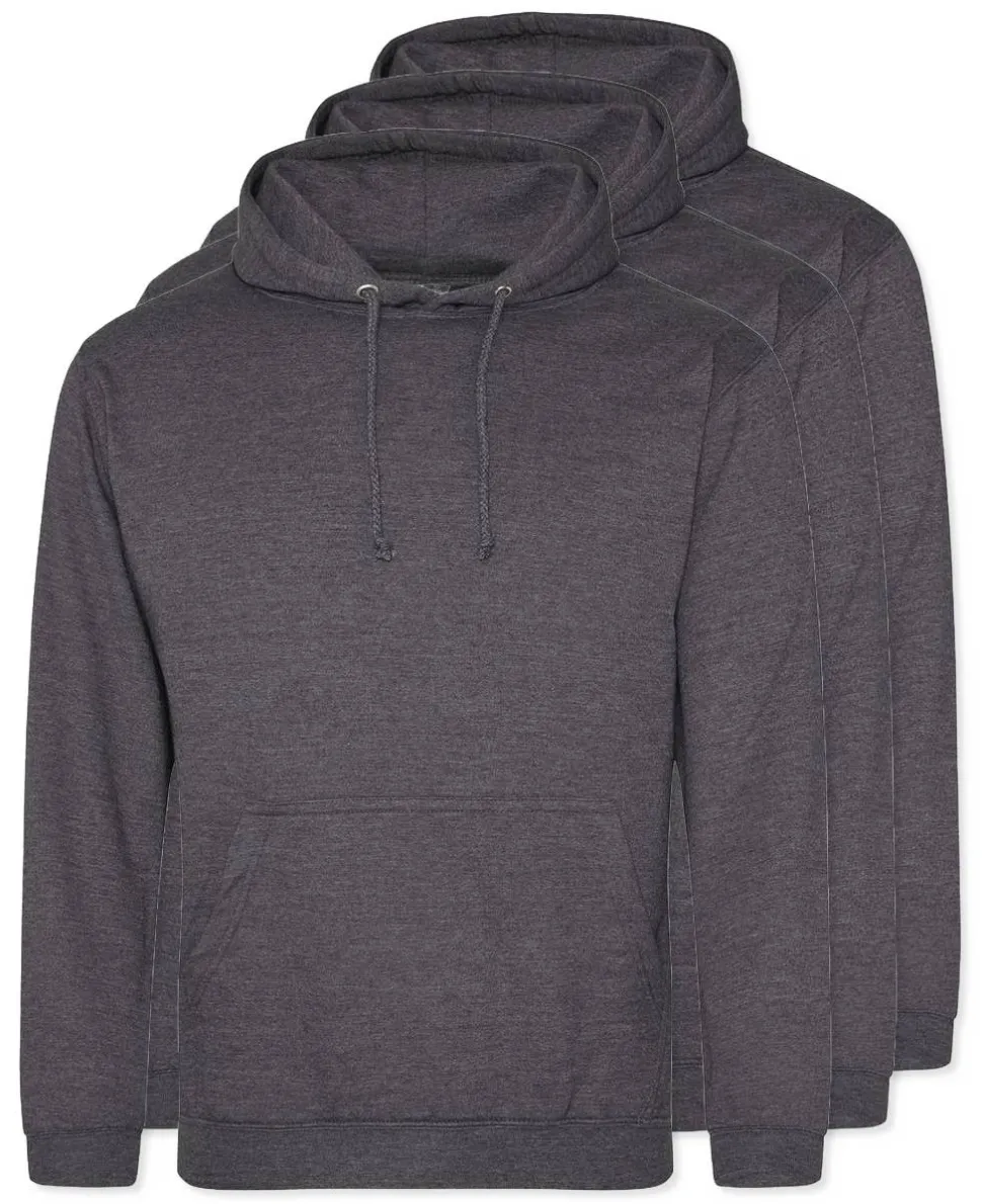 Pack de 3 AWDis Just Hoods JH001 - Sweat à Capuche Confort et Style Unisexe
