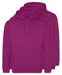 Pack de 3 AWDis Just Hoods JH001 - Sweat à Capuche Confort et Style Unisexe
