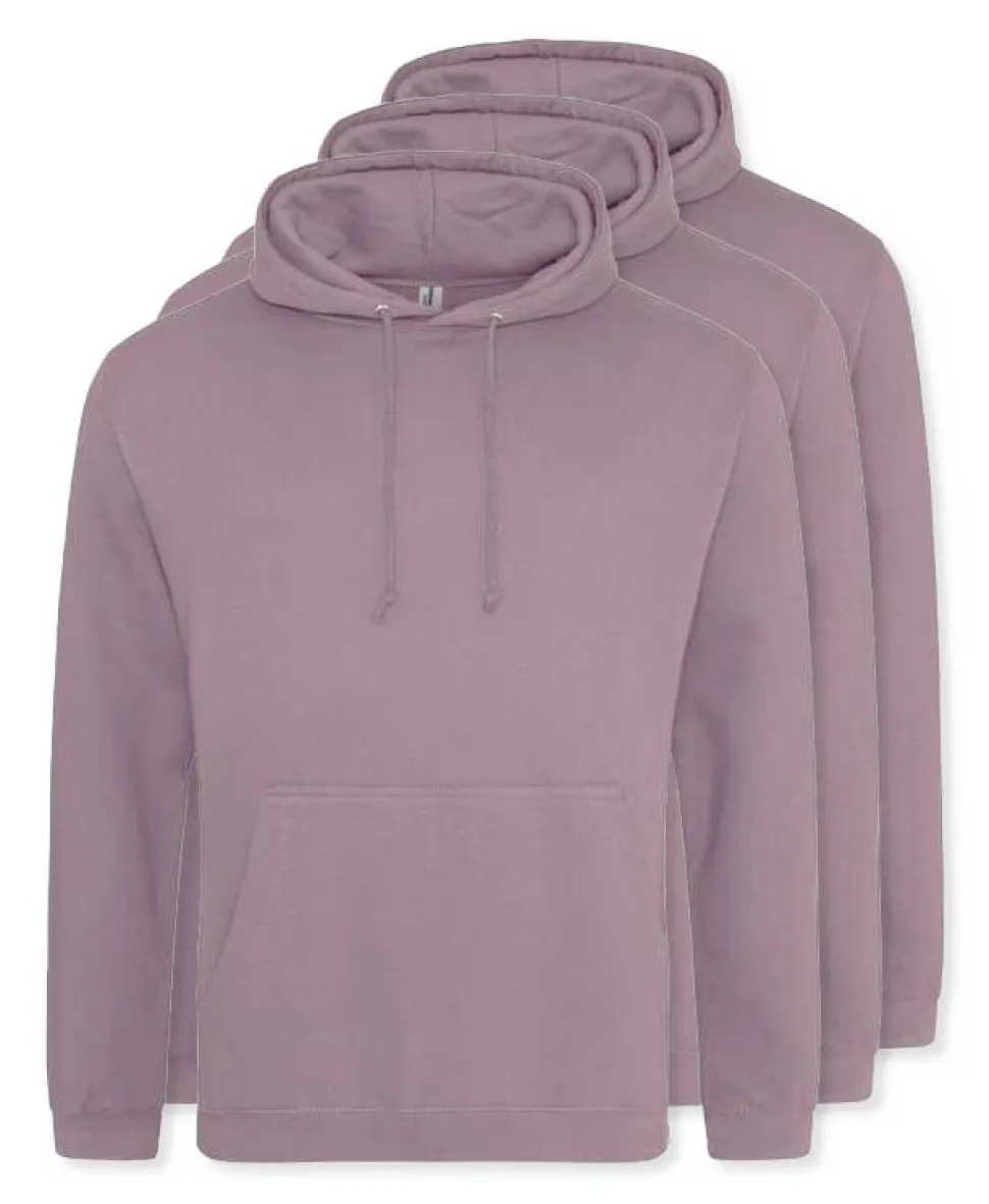Pack de 3 AWDis Just Hoods JH001 - Sweat à Capuche Confort et Style Unisexe
