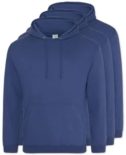 Pack de 3 AWDis Just Hoods JH001 - Sweat à Capuche Confort et Style Unisexe