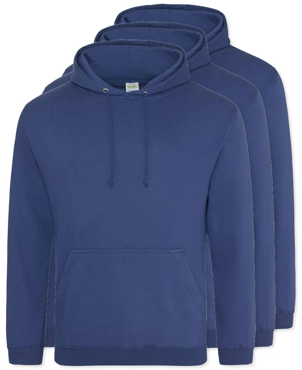 Pack de 3 AWDis Just Hoods JH001 - Sweat à Capuche Confort et Style Unisexe