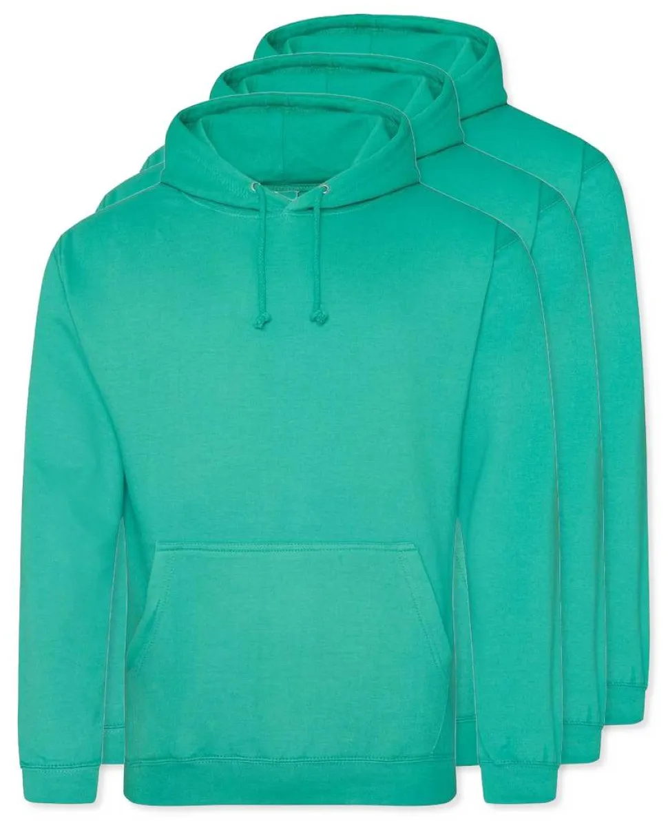 Pack de 3 AWDis Just Hoods JH001 - Sweat à Capuche Confort et Style Unisexe