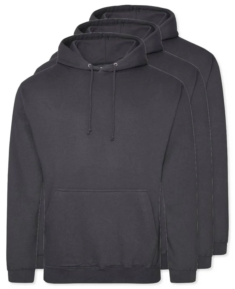 Pack de 3 AWDis Just Hoods JH001 - Sweat à Capuche Confort et Style Unisexe