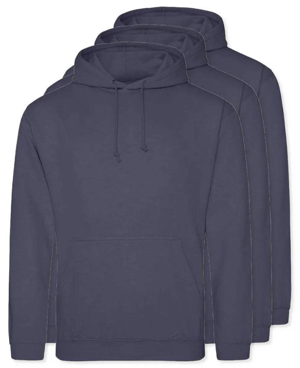 Pack de 3 AWDis Just Hoods JH001 - Sweat à Capuche Confort et Style Unisexe