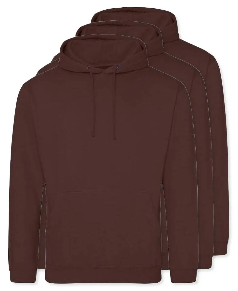 Pack de 3 AWDis Just Hoods JH001 - Sweat à Capuche Confort et Style Unisexe