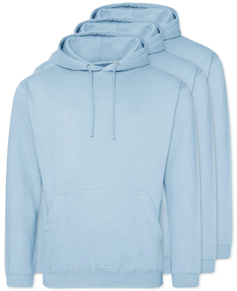 Pack de 3 AWDis Just Hoods JH001 - Sweat à Capuche Confort et Style Unisexe