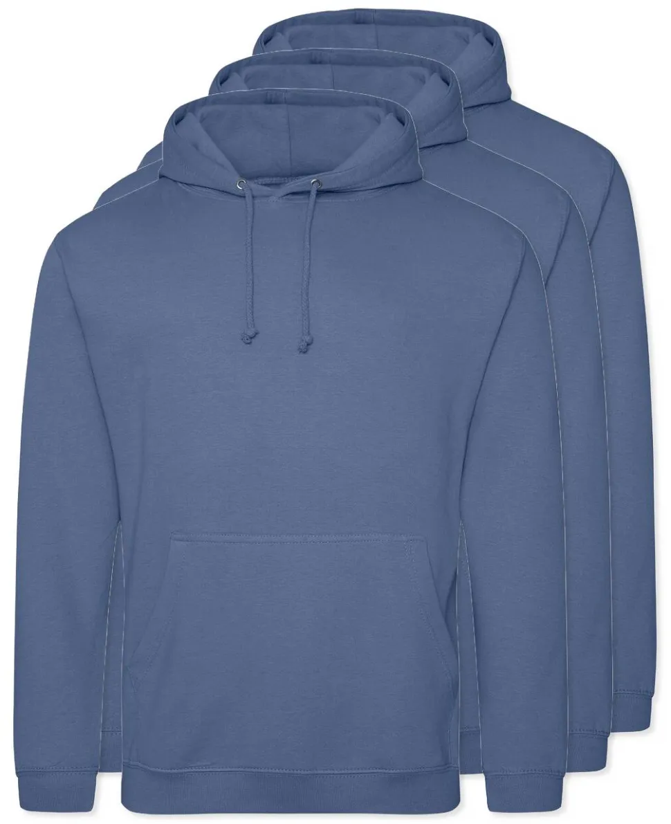 Pack de 3 AWDis Just Hoods JH001 - Sweat à Capuche Confort et Style Unisexe