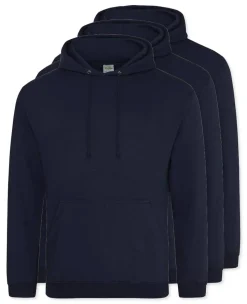 Pack de 3 AWDis Just Hoods JH001 - Sweat à Capuche Confort et Style Unisexe