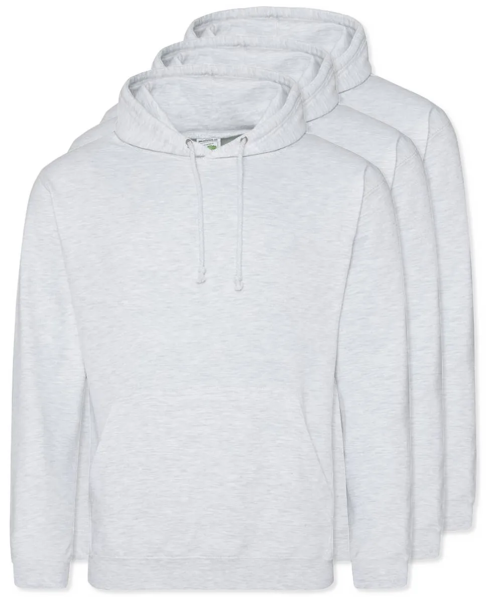 Pack de 3 AWDis Just Hoods JH001 - Sweat à Capuche Confort et Style Unisexe