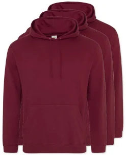 Pack de 3 AWDis Just Hoods JH001 - Sweat à Capuche Confort et Style Unisexe