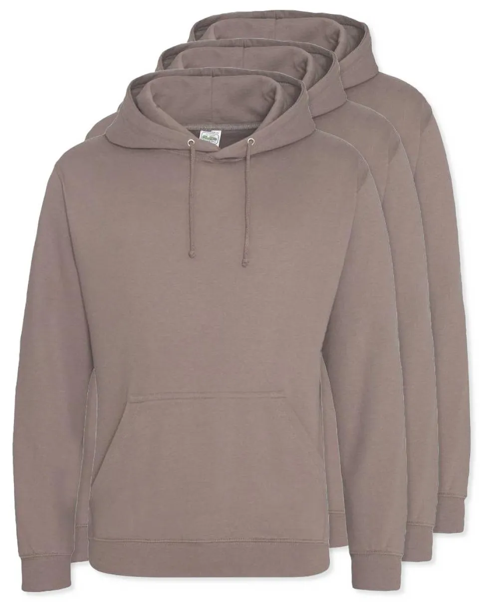 Pack de 3 AWDis Just Hoods JH001 - Sweat à Capuche Confort et Style Unisexe