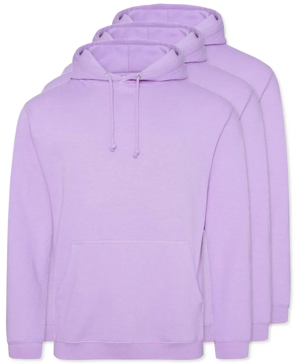 Pack de 3 AWDis Just Hoods JH001 - Sweat à Capuche Confort et Style Unisexe