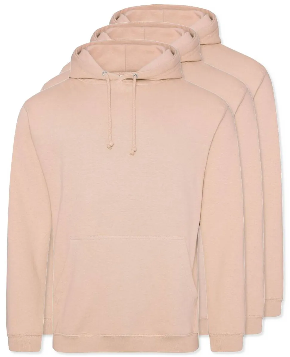 Pack de 3 AWDis Just Hoods JH001 - Sweat à Capuche Confort et Style Unisexe