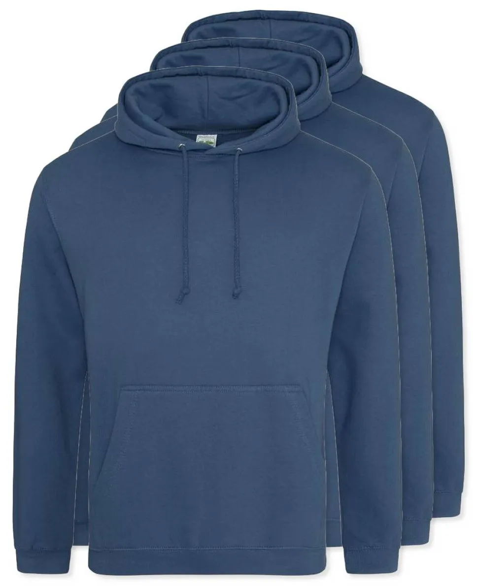 Pack de 3 AWDis Just Hoods JH001 - Sweat à Capuche Confort et Style Unisexe