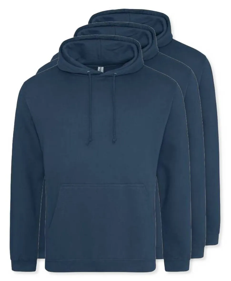 Pack de 3 AWDis Just Hoods JH001 - Sweat à Capuche Confort et Style Unisexe
