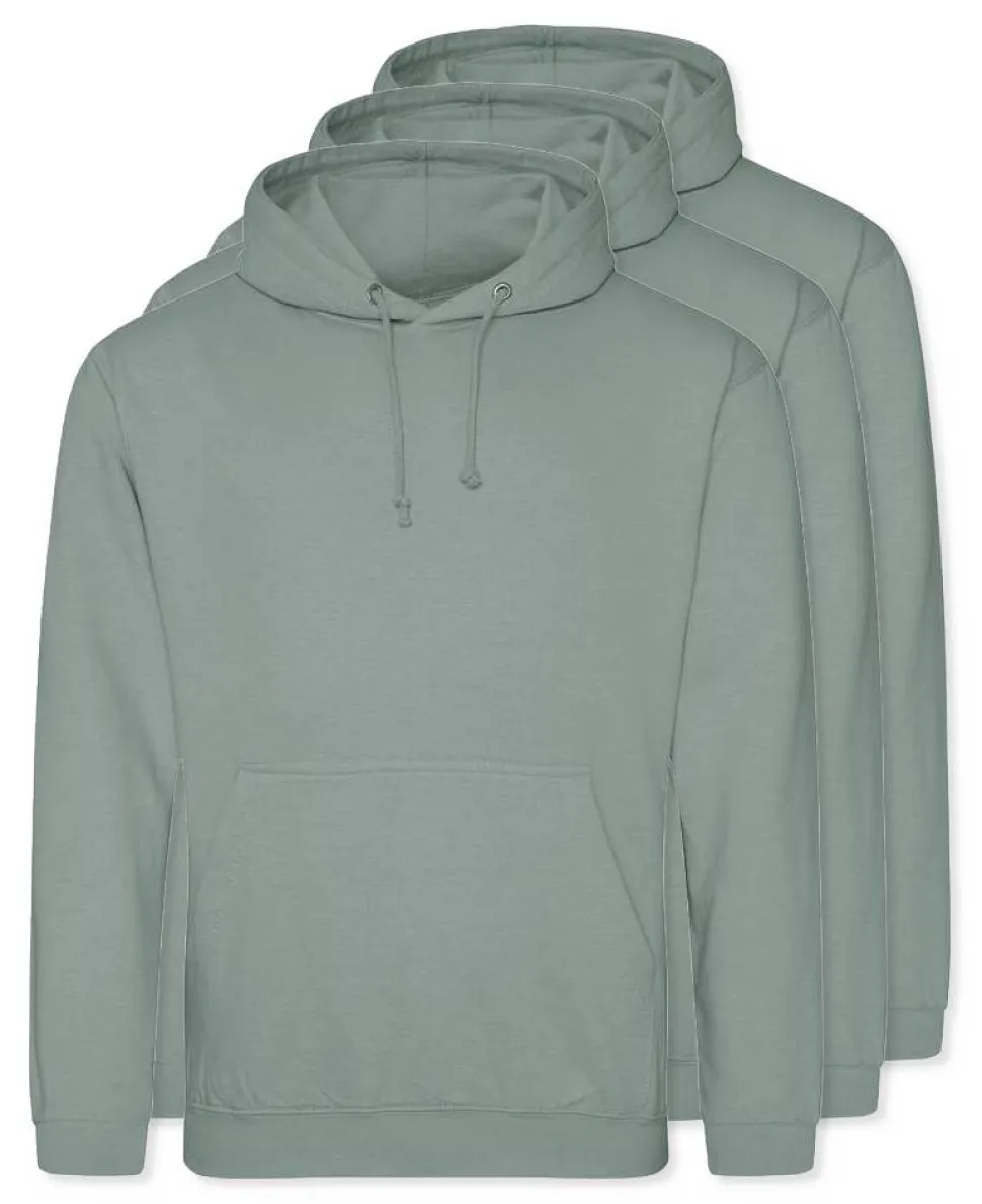 Pack de 3 AWDis Just Hoods JH001 - Sweat à Capuche Confort et Style Unisexe