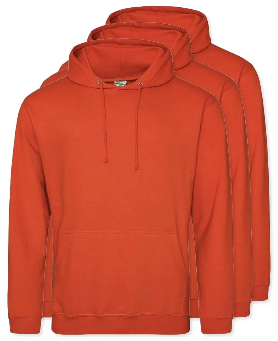 Pack de 3 AWDis Just Hoods JH001 - Sweat à Capuche Confort et Style Unisexe