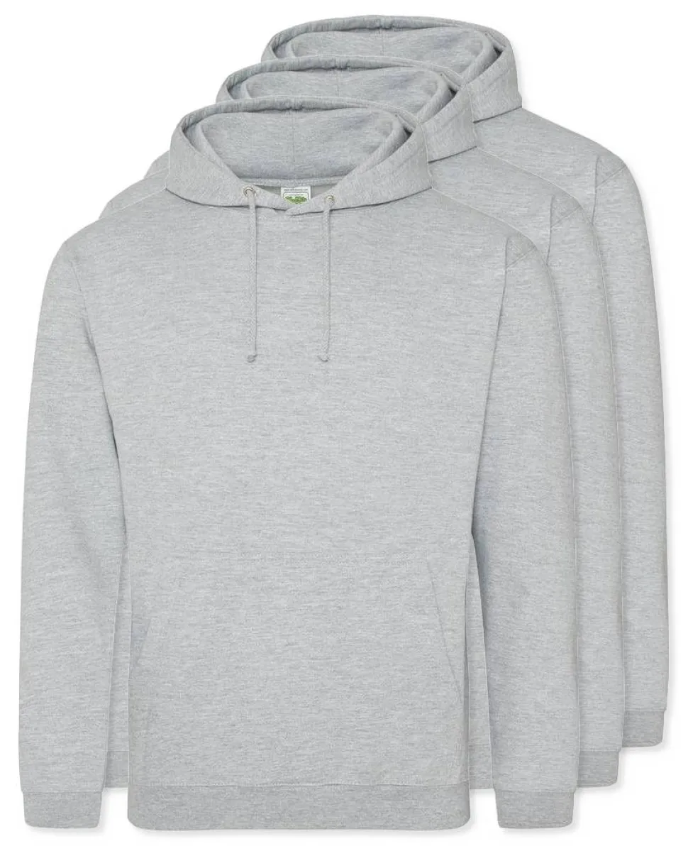 Pack de 3 AWDis Just Hoods JH001 - Sweat à Capuche Confort et Style Unisexe