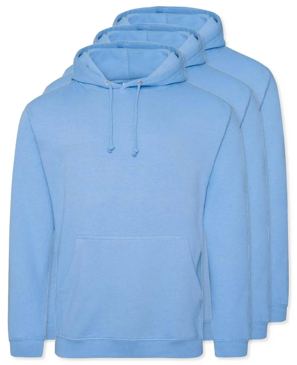 Pack de 3 AWDis Just Hoods JH001 - Sweat à Capuche Confort et Style Unisexe