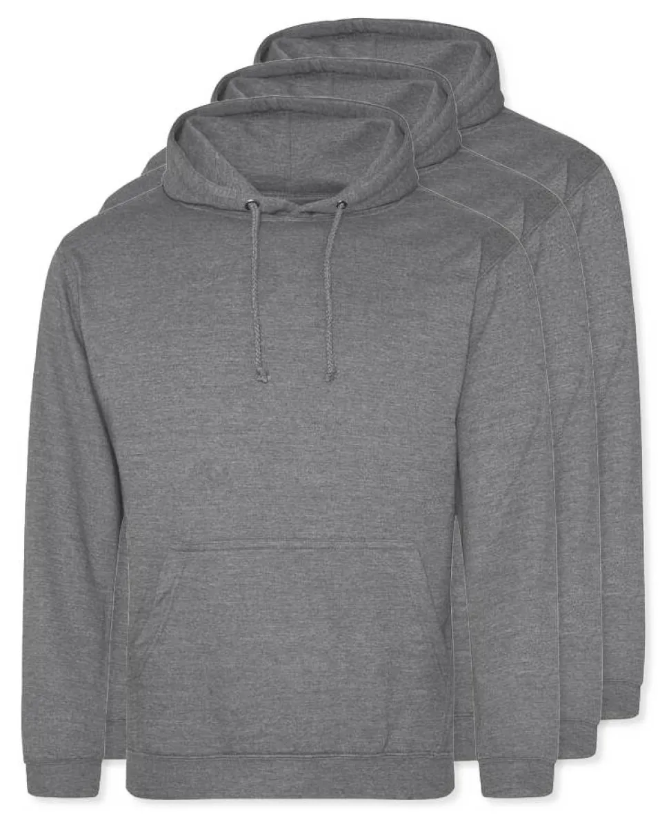 Pack de 3 AWDis Just Hoods JH001 - Sweat à Capuche Confort et Style Unisexe