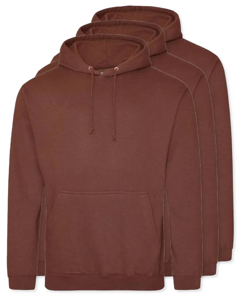 Pack de 3 AWDis Just Hoods JH001 - Sweat à Capuche Confort et Style Unisexe