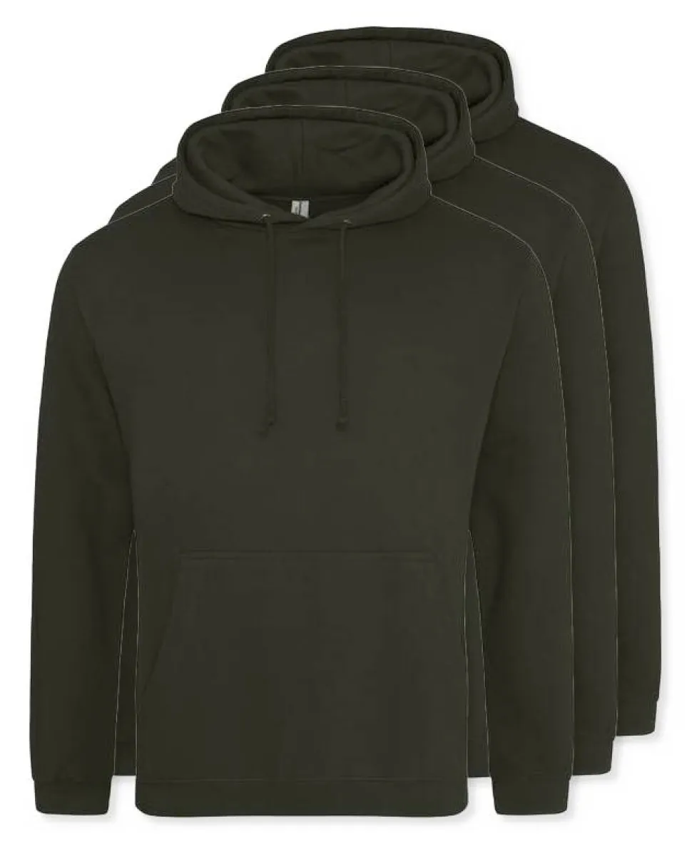 Pack de 3 AWDis Just Hoods JH001 - Sweat à Capuche Confort et Style Unisexe