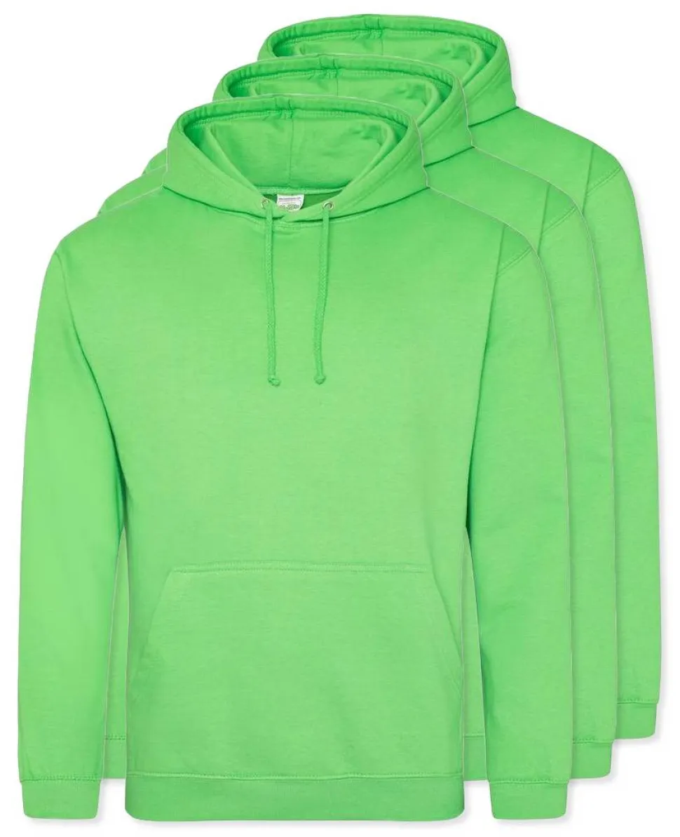 Pack de 3 AWDis Just Hoods JH001 - Sweat à Capuche Confort et Style Unisexe