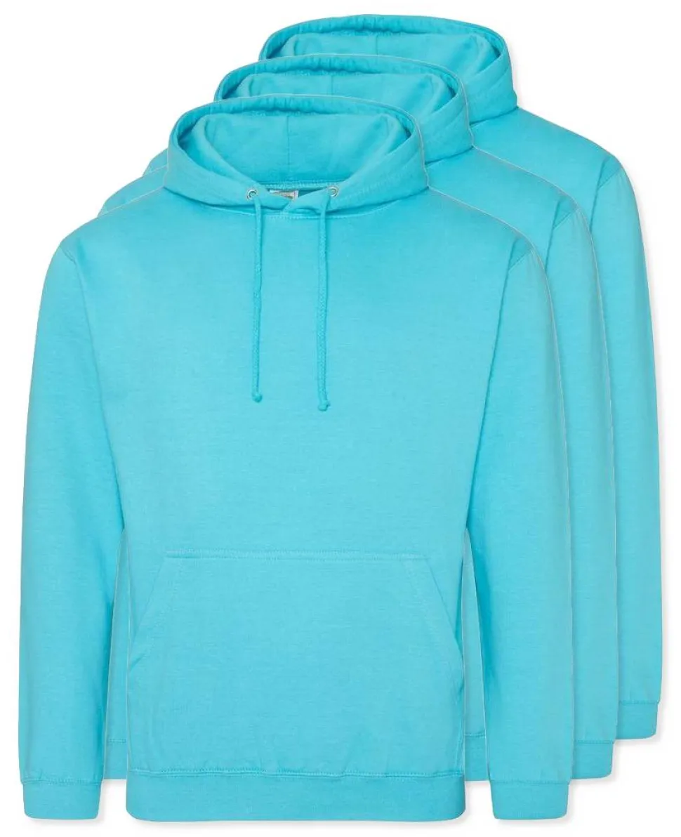 Pack de 3 AWDis Just Hoods JH001 - Sweat à Capuche Confort et Style Unisexe