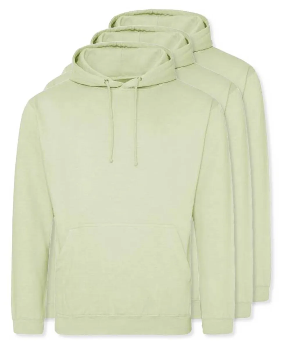 Pack de 3 AWDis Just Hoods JH001 - Sweat à Capuche Confort et Style Unisexe