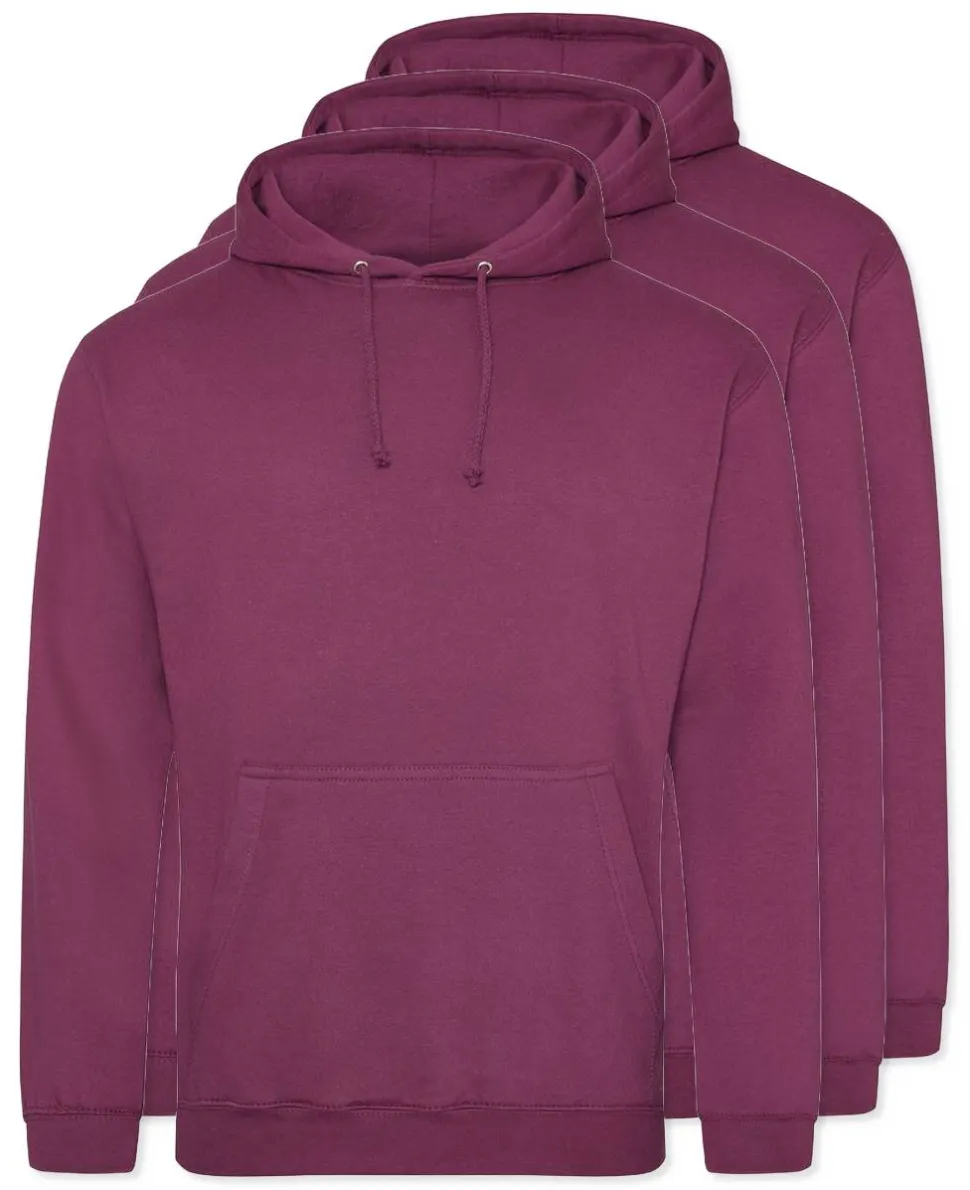 Pack de 3 AWDis Just Hoods JH001 - Sweat à Capuche Confort et Style Unisexe