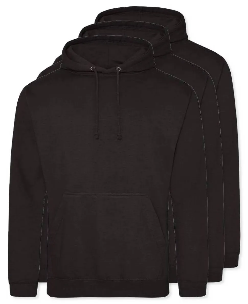 Pack de 3 AWDis Just Hoods JH001 - Sweat à Capuche Confort et Style Unisexe