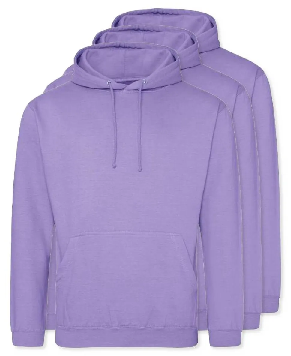 Pack de 3 AWDis Just Hoods JH001 - Sweat à Capuche Confort et Style Unisexe
