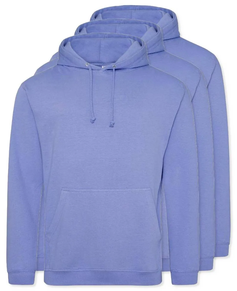 Pack de 3 AWDis Just Hoods JH001 - Sweat à Capuche Confort et Style Unisexe