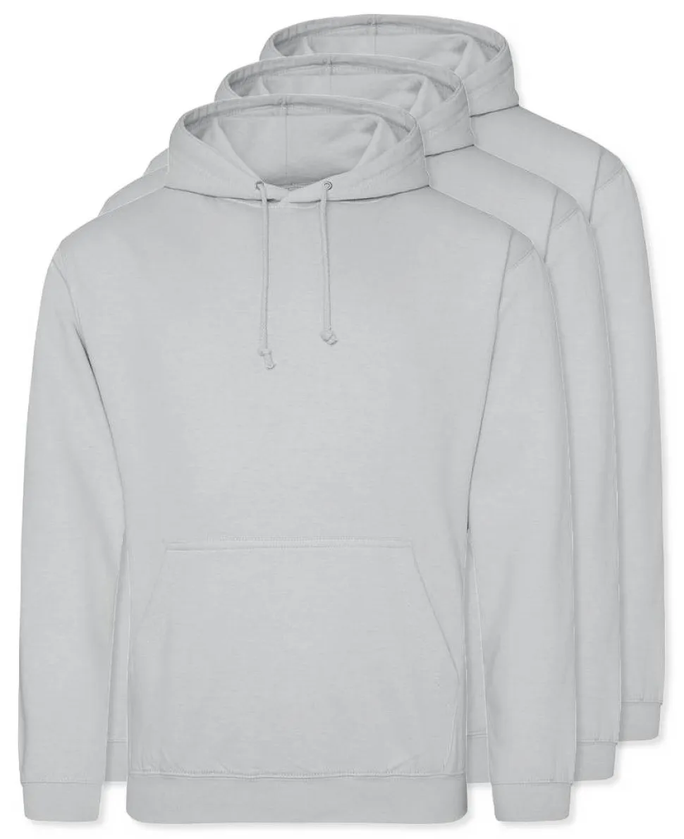 Pack de 3 AWDis Just Hoods JH001 - Sweat à Capuche Confort et Style Unisexe