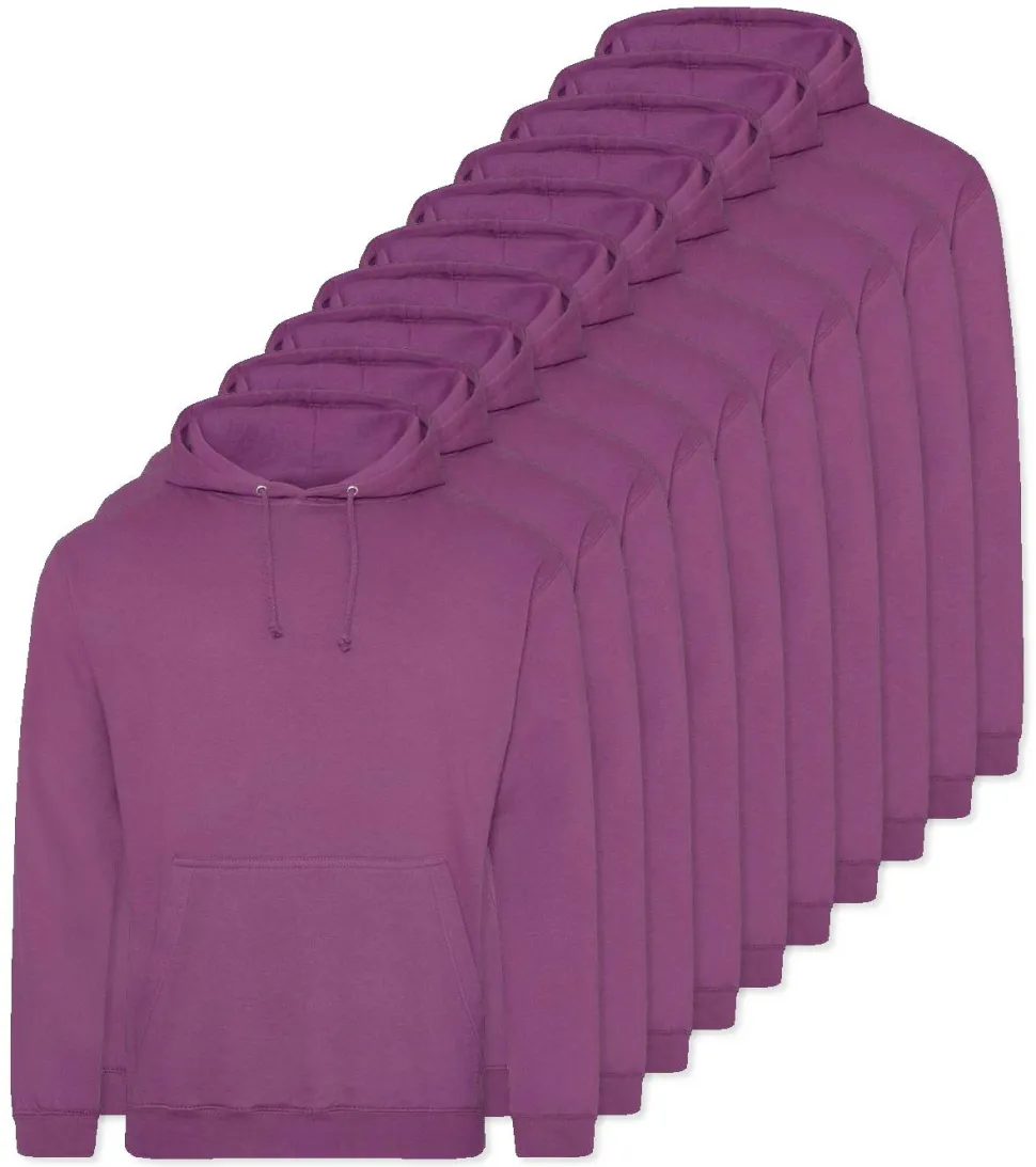 Pack de 100 AWDis Just Hoods JH001 - Sweat à Capuche Confort et Style Unisexe