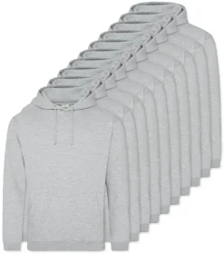 Pack de 100 AWDis Just Hoods JH001 - Sweat à Capuche Confort et Style Unisexe