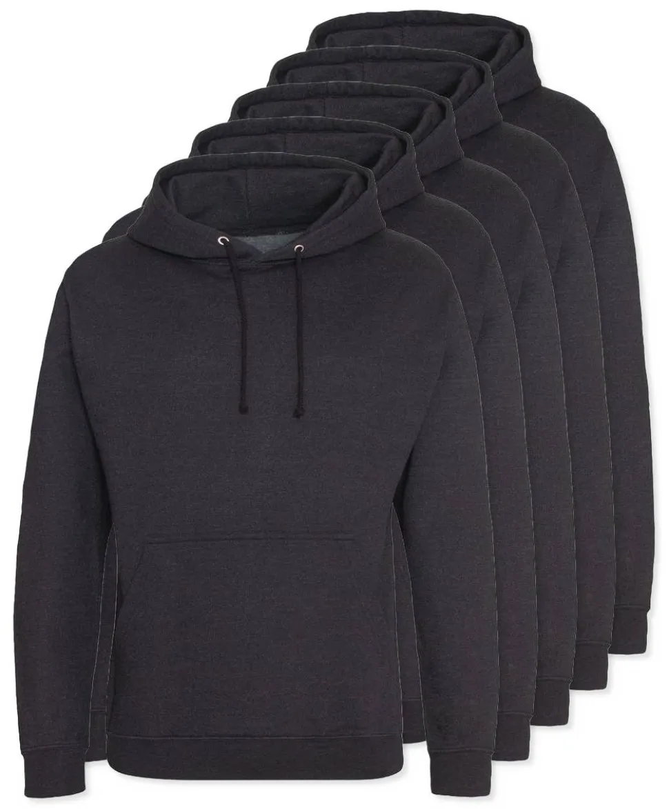 Pack de 5 AWDis Just Hoods JH001 - Sweat à Capuche Confort et Style Unisexe