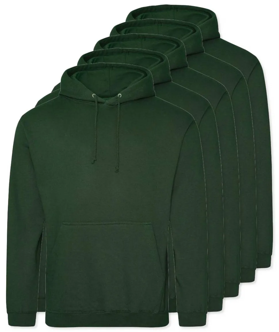 Pack de 5 AWDis Just Hoods JH001 - Sweat à Capuche Confort et Style Unisexe