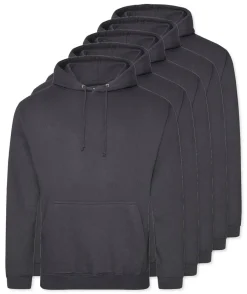 Pack de 5 AWDis Just Hoods JH001 - Sweat à Capuche Confort et Style Unisexe